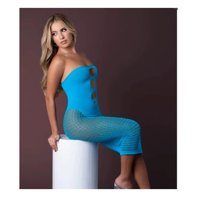 Seamless Gown Turquoise O/s - Image 1
