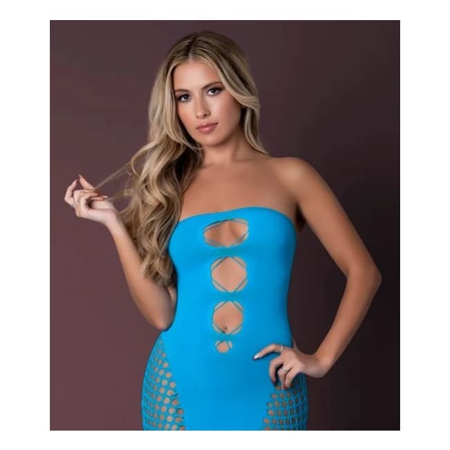 Seamless Gown Turquoise O/s - Image 3