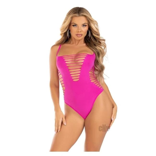 Seamless Shred Racer Thong Suit Os Mag - Image 1