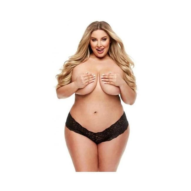 Secret Lace Boyshort Remote, image 1