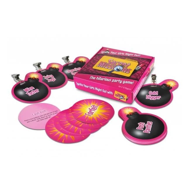 Secret Missions Girls Night Out Party Game - Image 1