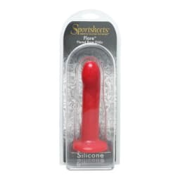 Sedeux Inflarein Silicone Dildo Red Pearl, image 6