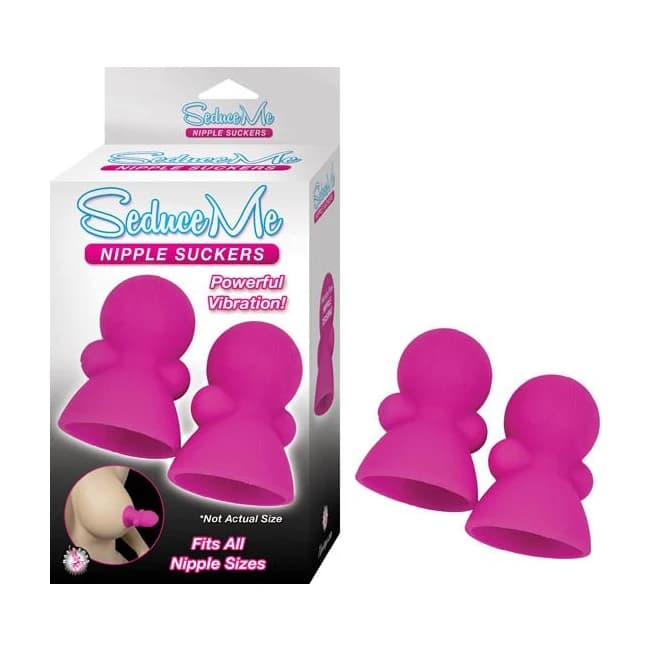 Seduce Me Nipple Suckers Pink - Image 1