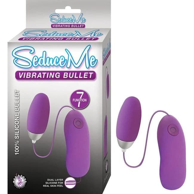 Seduce Me Vibrating Bullet Purple - Image 1