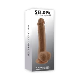 Selopa 7 in Natural Feel Flexskin Dildo, image 2
