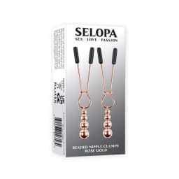 Selopa Beaded Nipple Clamps, image 2