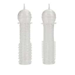 Senso Silicone-sleeve 2 Pack Clear - Image 3