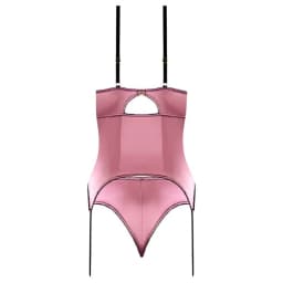 Sensual Desires Basque & Tanga Set Mauve L/XL, image 1
