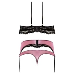 Sensual Desires Bra Cincher & Thong Mauve L/xl - Image 4