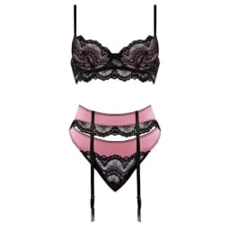 Sensual Desires Bra Cincher & Thong Mauve L/xl - Image 5