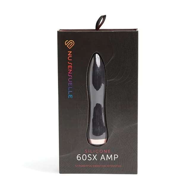 SENSUELLE 60SX AMP SILICONE BULLET BLACK  - Image 1