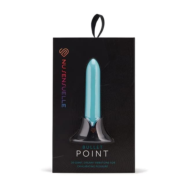 Sensuelle Point Teal Blue 20 Function Bullet - Image 1
