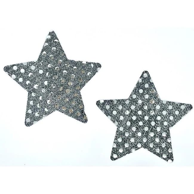 Sequence Star Pasties Silver O/s - Image 1