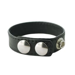 Sewn Leather C Ring, image 3