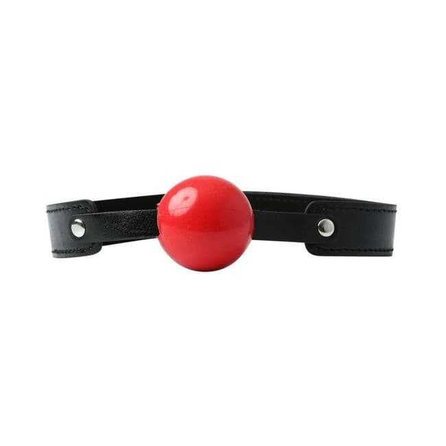 Sex and Mischief Solid Red Ball Gag O/s - Image 1