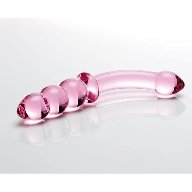 Sex Kitten Pink Glass G-spotter - Image 1