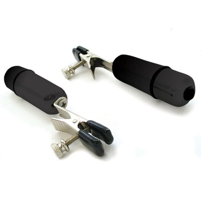 Sex Kitten Vibrating Nipple Clamps - Image 1