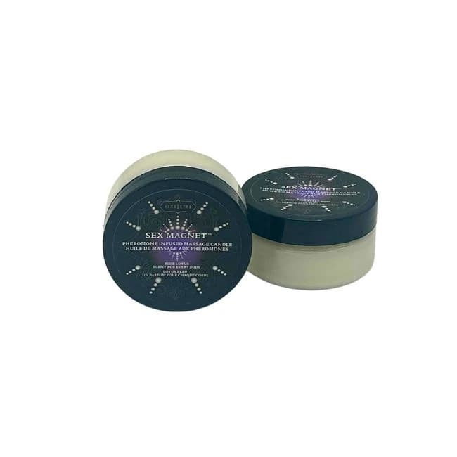 SEX MAGNET BLUE LOTUS MASSAGE CANDLE  - Image 1