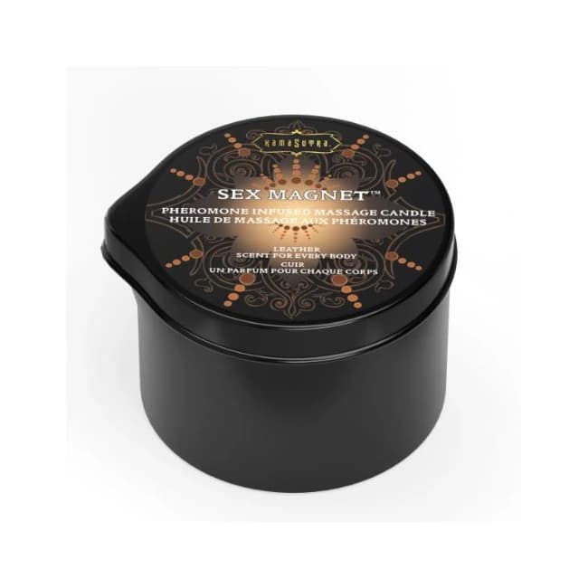 Sex Magnet Leath Candle 2oz - Image 1