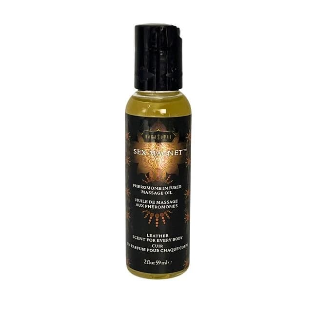 SEX MAGNET LEATHER MASSAGE OIL  - Image 1