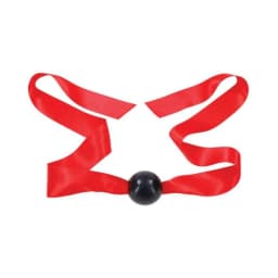 SEX & MISCHIEF AMOR SATIN BALL GAG  - Image 1