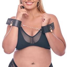 Sex & Mischief Brat Locking Cuffs, image 4