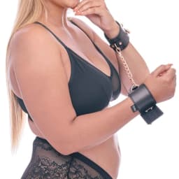 Sex & Mischief Brat Locking Cuffs, image 5