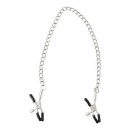 Sex & Mischief Chained Nipple Clamps, image 2
