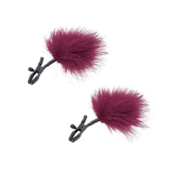 Sex & Mischief Enchanted Feather Nipple Clamps, image 2