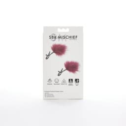 Sex & Mischief Enchanted Feather Nipple Clamps, image 3
