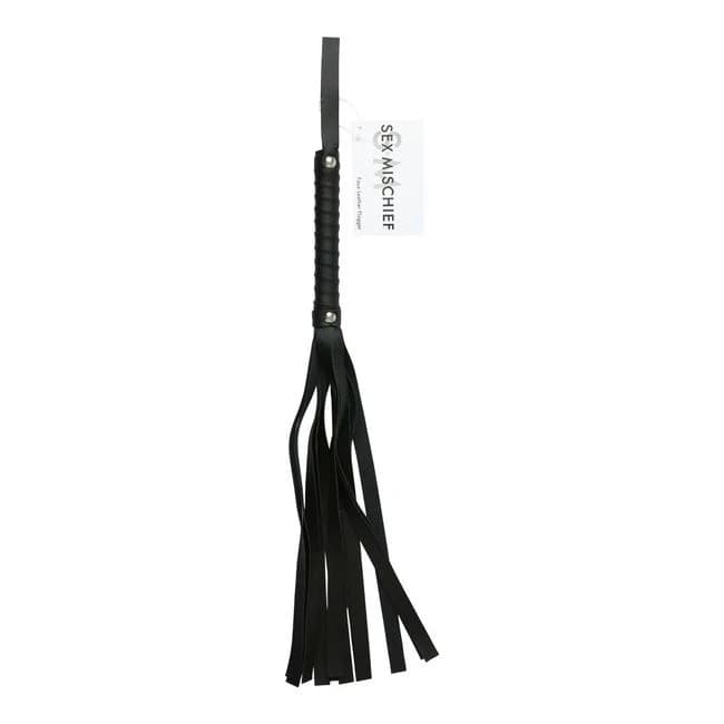 Sex & Mischief Faux Leather Flogger - Image 1