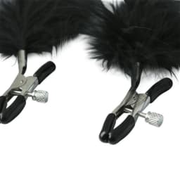 Sex & Mischief Feathered Nipple Clamps, image 2