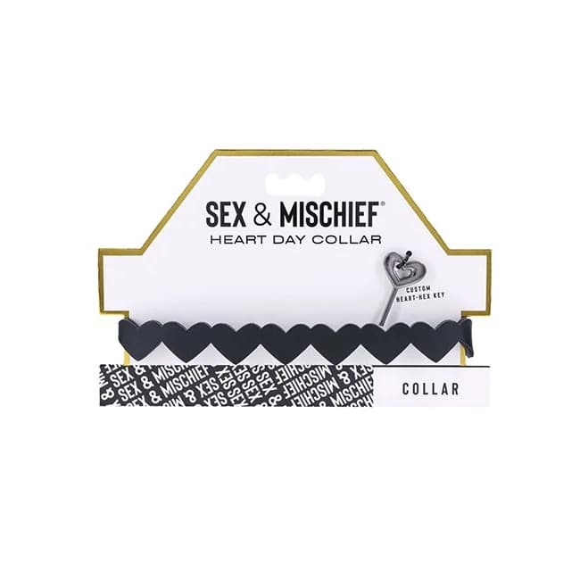 Sex & Mischief Heart Day Collar - Image 1