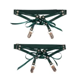 Sex & Mischief Indica Laced up Garters, image 3