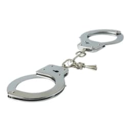 Sex & Mischief Metal Handcuffs Nickel Free, image 2