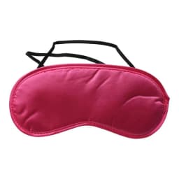 Sex & Mischief Satin Hot Pink Blindfold - Image 1