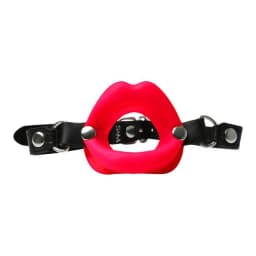SEX & MISCHIEF SILICONE LIPS RED  - Image 2