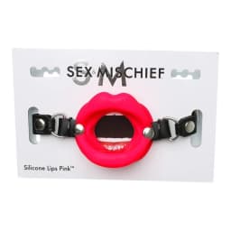 SEX & MISCHIEF SILICONE LIPS RED  - Image 5