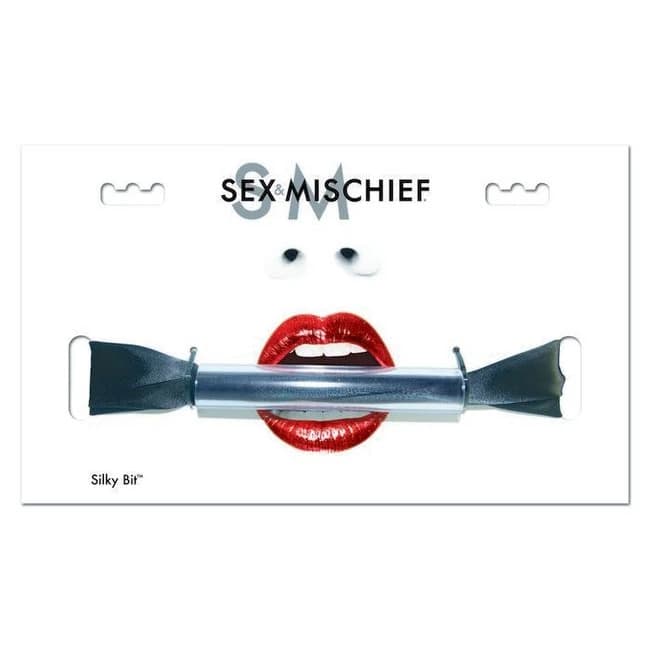 Sex & Mischief Silky Bit Gag Gag - Image 1