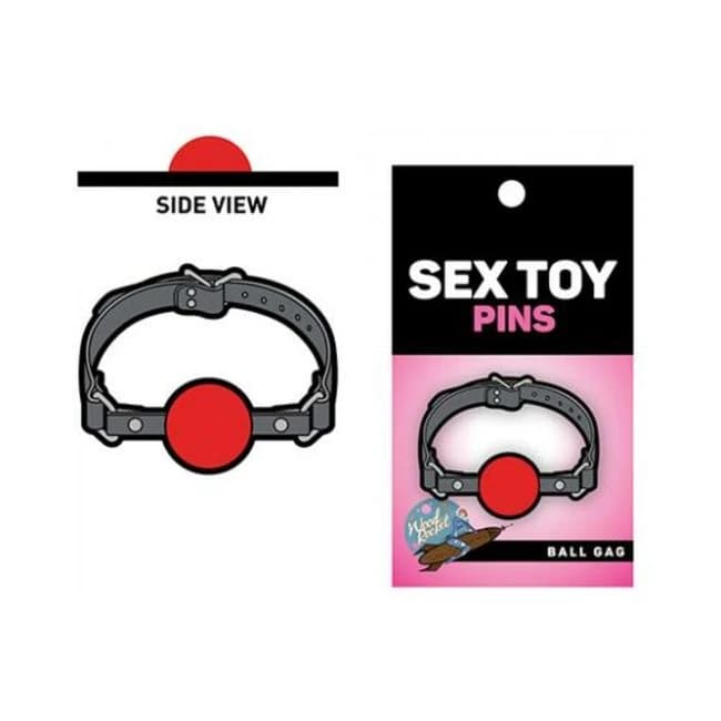 Sex Toy Pin Ball Gag - Image 1