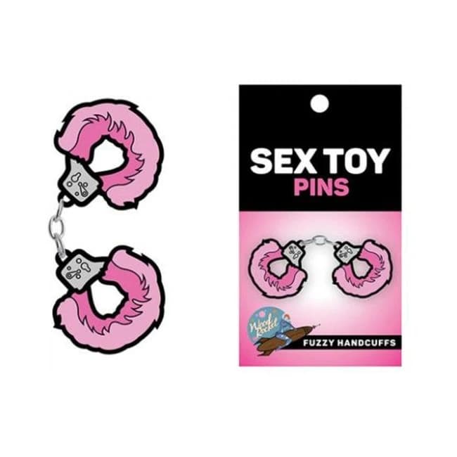 Sex Toy Pin Fuzzy Handcuffs - Image 1