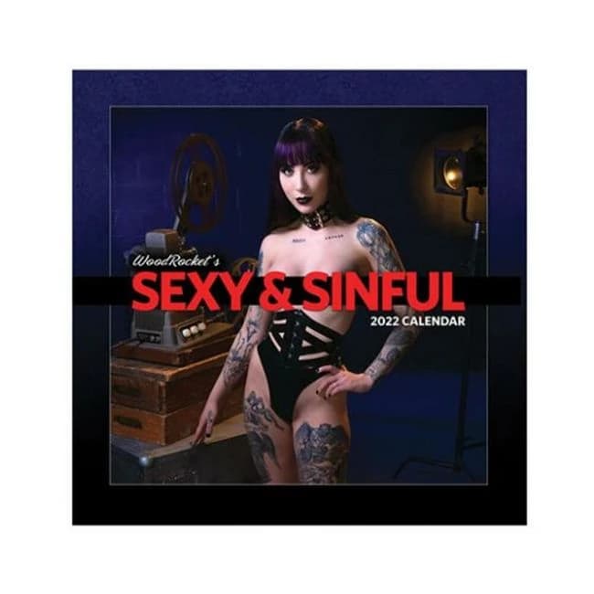 Sexy & Sinful Nude 2022 Calendar - Image 1