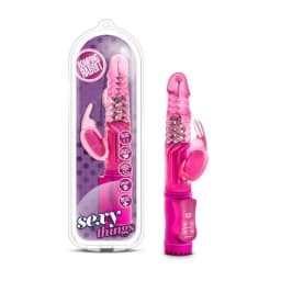 Sexy Things Romping Rabbit Fuchsia, image 3