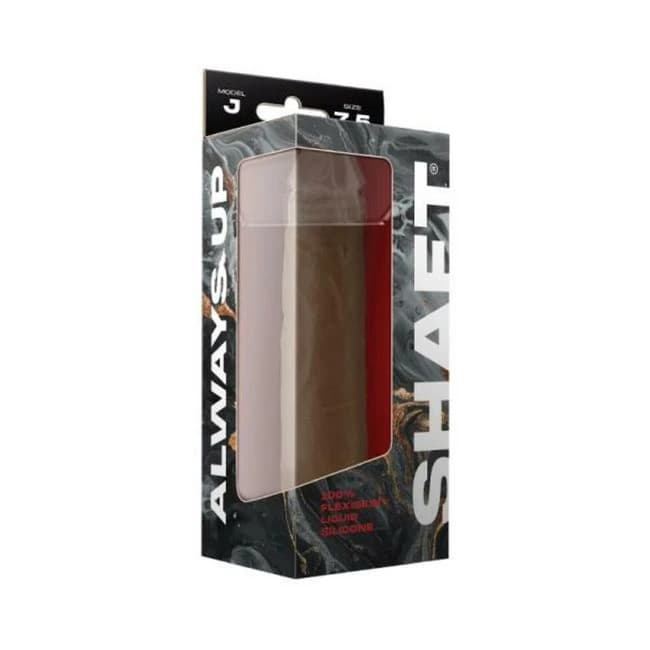 Shaft Model J Liquid Silicone Dong. Oak, image 1