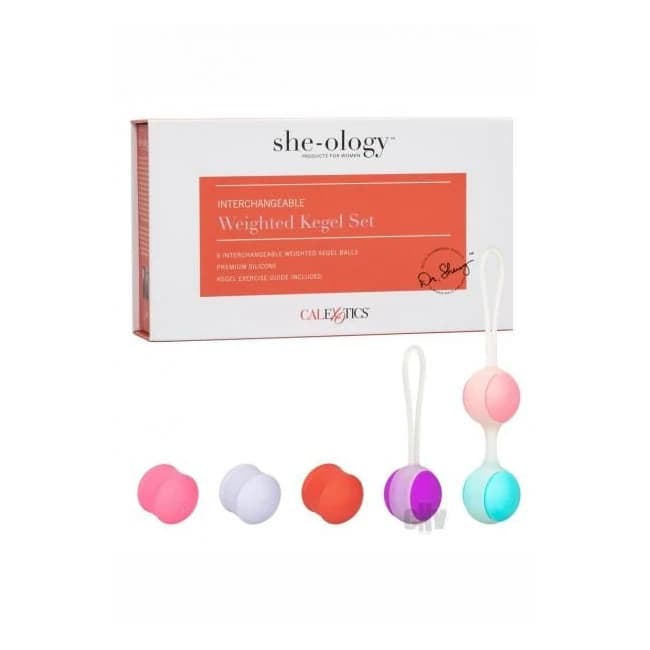 She-ology Interchangeable Weighted Kegel Set - Image 1