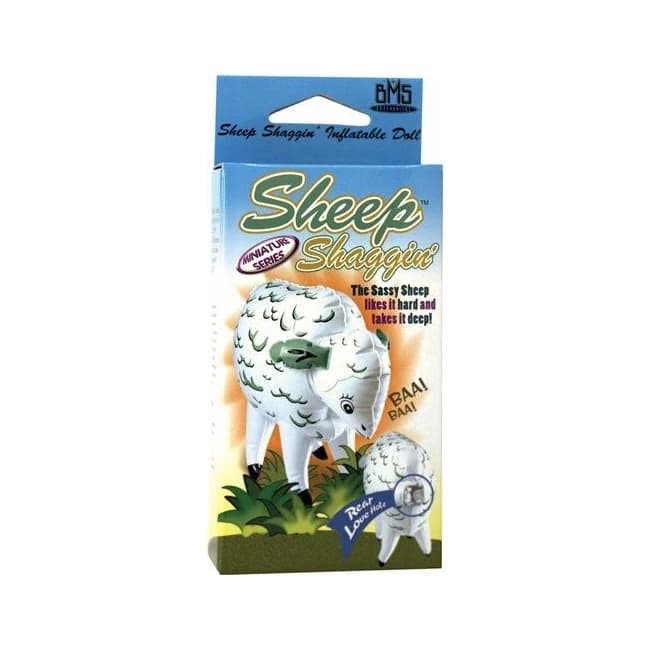 Sheep Shaggin 12 in Inflatable Mini Sheep - Image 1