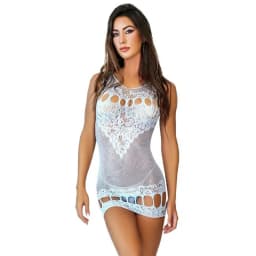 Sheer Halter Dress, image 4