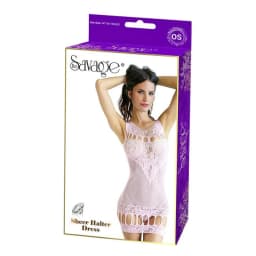 Sheer Halter Dress, image 2