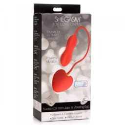 Shegasm 10x Love on Me Suction Clit Stim & Egg, image 6