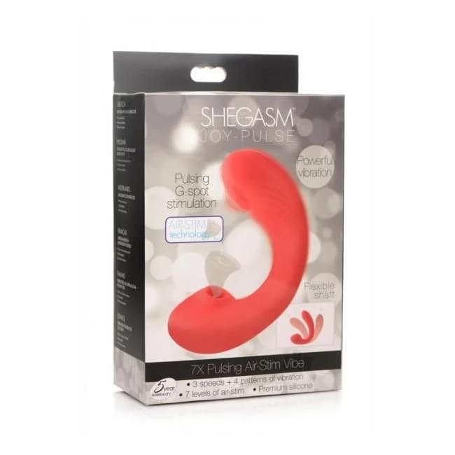Shegasm Joy Pulse Vibrator Pink - Image 1